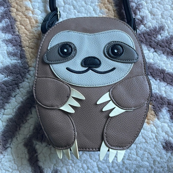 Sleepyville Critters Sloth Purse - Picture 2 of 8